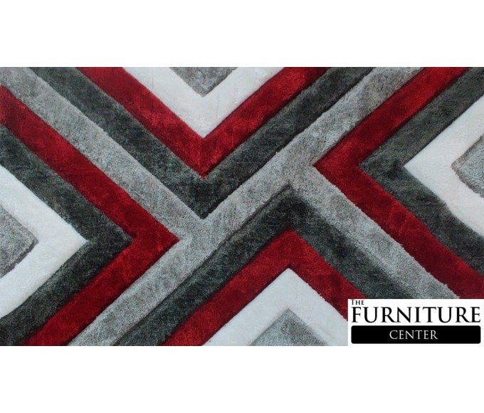 Alaska Shaggy P321A Anthracite Area Rug